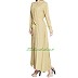 Front open Dress with belt- Greenish Beige Front open Dress with belt- Greenish Beige